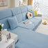 Tailored Sofa Cushion Covers Stretch Couch Seat Covers  with Skirt for Sectional Sofas