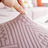 Stretch Jacquard Fleece Settee Cushion Covers, Stylish Non Slip Couch Cushion Covers for Sectional Sofas