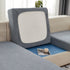 Sunflower Jacquard Fleece Stretchable Cushion Cover, Non-Slip Furniture Covers for Pets, L Shaped Couch Cushion Covers