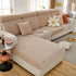 Chenille Cushion Covers for 1/2/3/4 Seater Sofas and L-shaped Couches, Furniture Covers for Pets