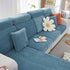 Chenille Cushion Covers for 1/2/3/4 Seater Sofas and L-shaped Couches, Furniture Covers for Pets