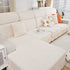 Stretchable Chaise Lounge Sofa Covers and Couch Seat Covers with Skirt for Sectional Couches
