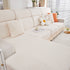 Stretchable Chaise Lounge Sofa Covers and Couch Seat Covers with Skirt for Sectional Couches