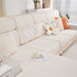 Stretchable Chaise Lounge Sofa Covers and Couch Seat Covers with Skirt for Sectional Couches