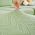 Stretchable Chaise Lounge Sofa Covers and Couch Seat Covers with Skirt for Sectional Couches