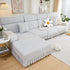 Stretch Sofa Covers for Couch Seats and Cushions, Suitable for 1/2/3/4/L Seater Sofas and Couches