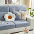 Super Stretch Seat Cushion/Couch Slipcover, Solid Couch Cushion Covers Washable Furniture Protector