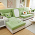 Super Stretch Seat Cushion/Couch Slipcover, Solid Couch Cushion Covers Washable Furniture Protector