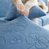 Lucky Clover Slipcover Non-Slip Stretch Jacquard Polar Fleece Sofa Cover for Pets, Cushions, Couches