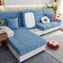 Lucky Clover Slipcover Non-Slip Stretch Jacquard Polar Fleece Sofa Cover for Pets, Cushions, Couches