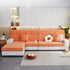 Lucky Clover Slipcover Non-Slip Stretch Jacquard Polar Fleece Sofa Cover for Pets, Cushions, Couches