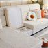 Lucky Clover Slipcover Non-Slip Stretch Jacquard Polar Fleece Sofa Cover for Pets, Cushions, Couches
