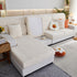 Lucky Clover Slipcover Non-Slip Stretch Jacquard Polar Fleece Sofa Cover for Pets, Cushions, Couches