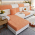 Lucky Clover Slipcover Non-Slip Stretch Jacquard Polar Fleece Sofa Cover for Pets, Cushions, Couches