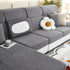 High Stretch Separate Cushion Covers Sofa Slipcover for L-Shaped Sectional Couch