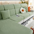 High Stretch Separate Cushion Covers Sofa Slipcover for L-Shaped Sectional Couch