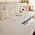 High Stretch Separate Cushion Covers Sofa Slipcover for L-Shaped Sectional Couch