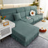 Tailored Sofa Cushion Covers Stretch Couch Seat Covers  with Skirt for Sectional Sofas