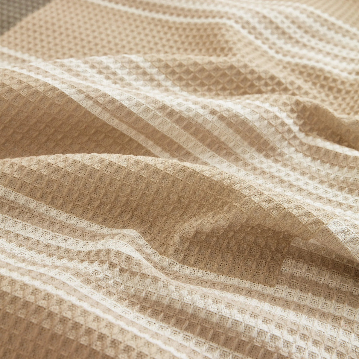 Waffle Lattice Fabric Sofa Cover, Multi-purpose Soft Sofa Throw, Couch Cover Blanket Throws for Couches - TaroTextile