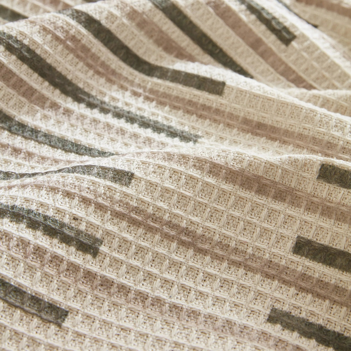 Waffle Lattice Fabric Sofa Cover, Multi-purpose Soft Sofa Throw, Couch Cover Blanket Throws for Couches - TaroTextile