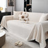 Waterproof Scratch Proof Herringbone Large Throw Blanket for Couch, Chenille Couch Cushion Covers for Pets - TaroTextile