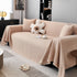 Waterproof Scratch Proof Herringbone Large Throw Blanket for Couch, Chenille Couch Cushion Covers for Pets - TaroTextile