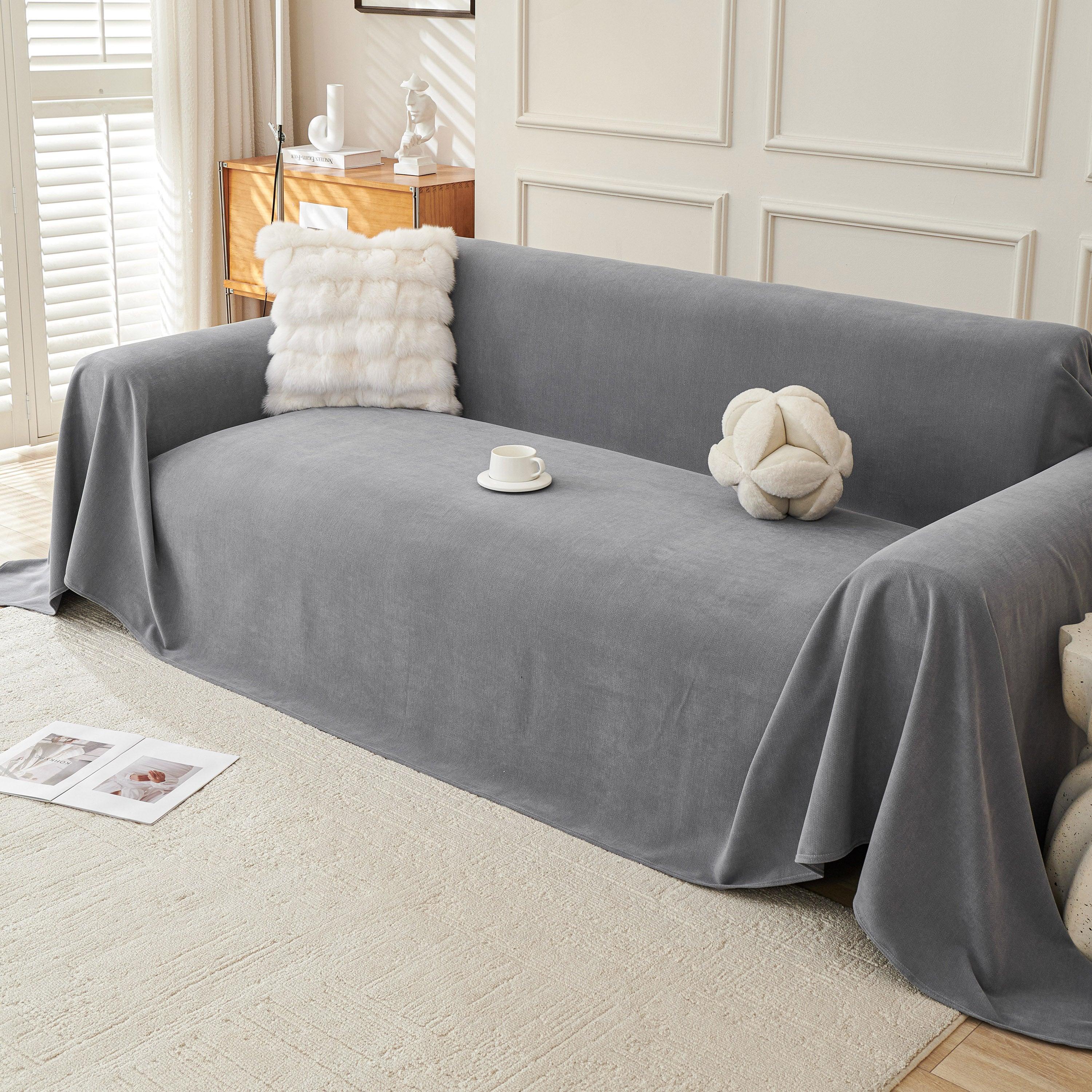 Waterproof Scratch Proof Sofa Protector Throw Blanket, Couch Cover for Pets & Kids - TaroTextile