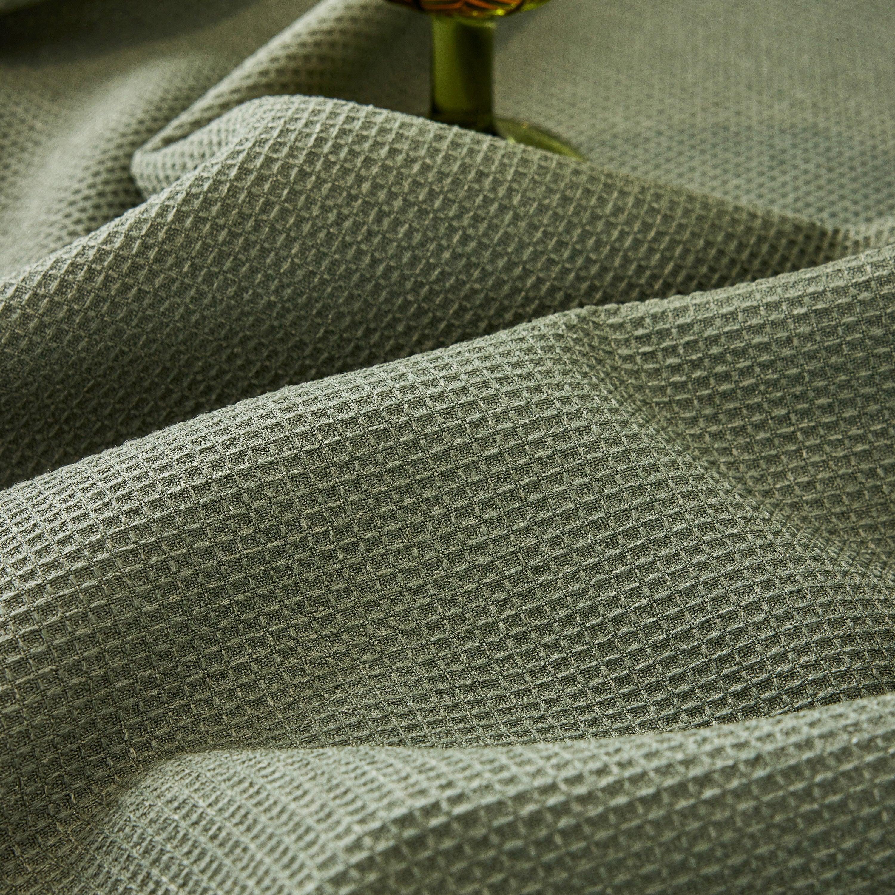 Waterproof Waffle Lattice Sofa Throw, Sofa Towel Cover for Couches, Simple Sofa Cover Blanket - TaroTextile