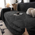 Winter Soft Plush Fleece Sofa Blanket Leaves Jacquard Couch Covers for Couches - TaroTextile