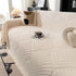 Winter Soft Plush Fleece Sofa Blanket Leaves Jacquard Couch Covers for Couches - TaroTextile