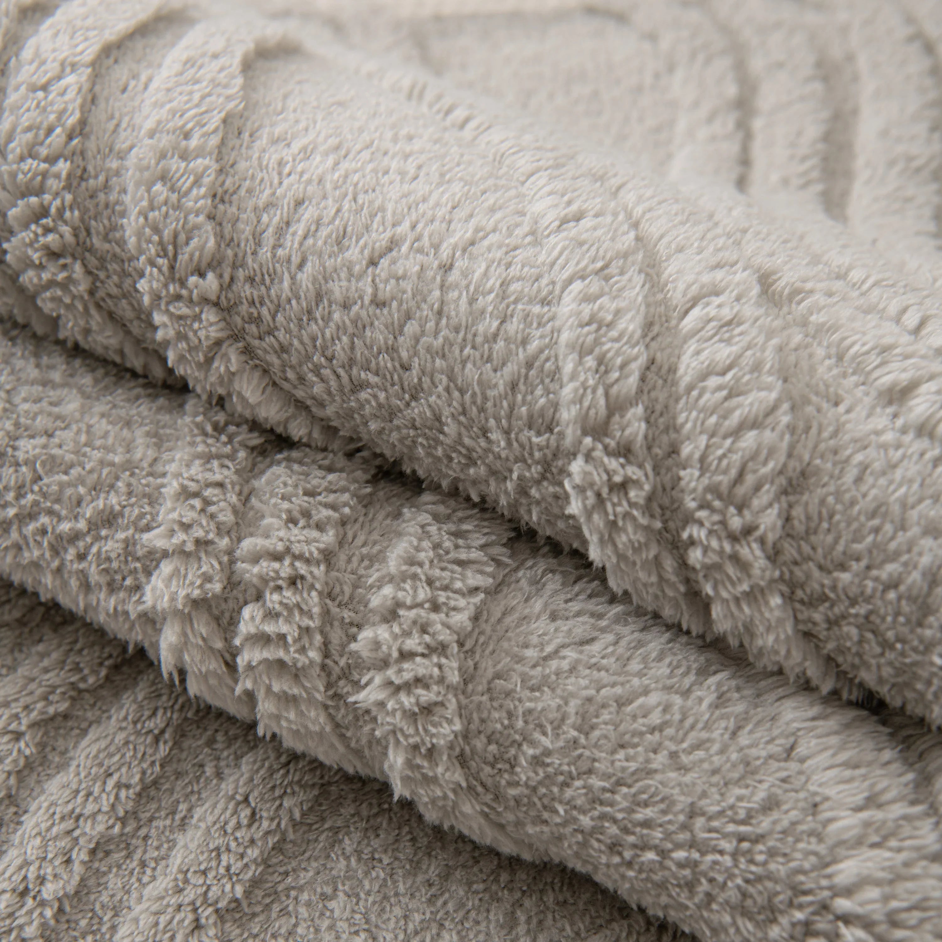 Winter Thickened Non-slip Blanket, Three-Dimensional Embossed Cotton Velvet Sofa Cover - TaroTextile