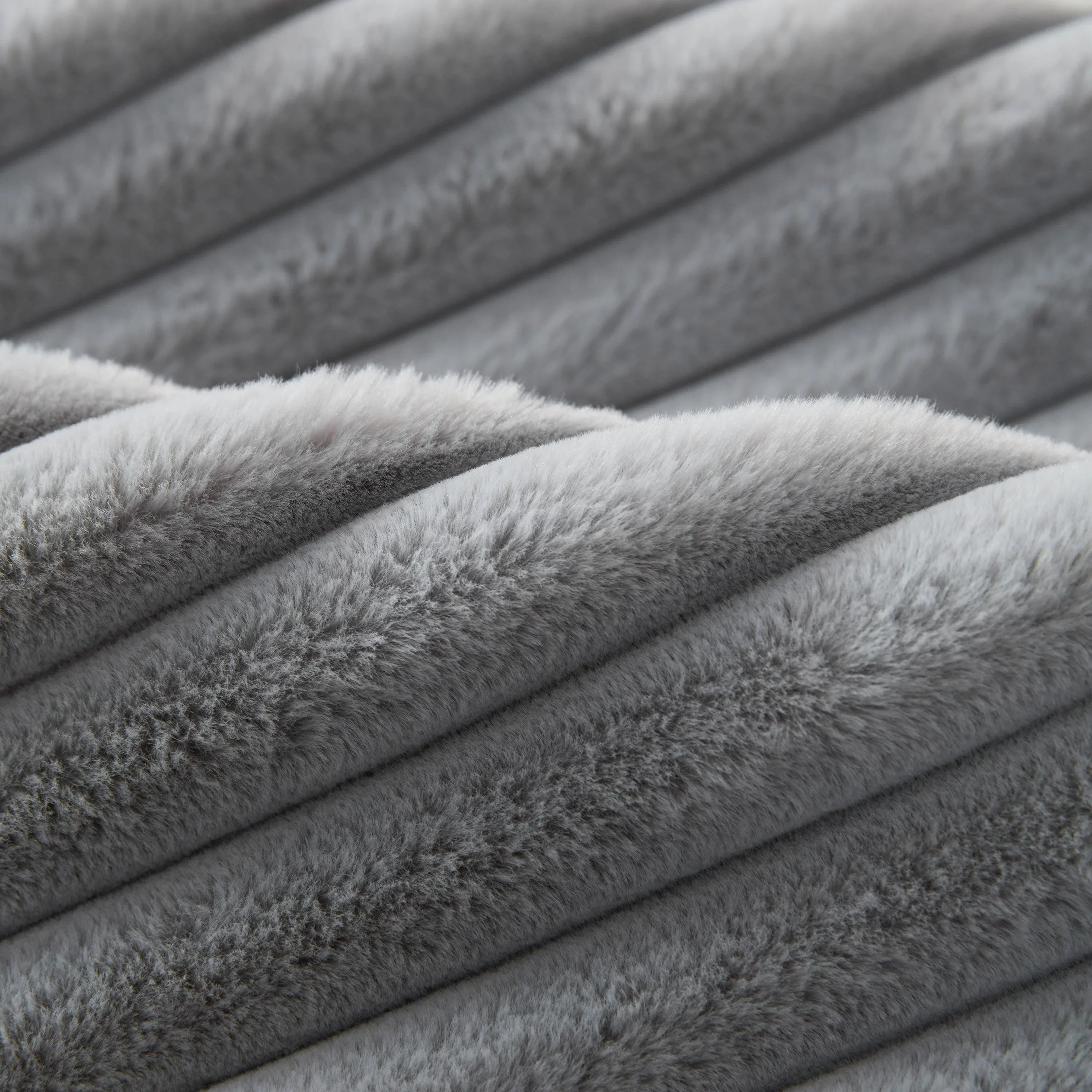 Winter Thickened Rabbit Plush Non-slip Sofa Cushion, Faux Fur Fluffy Furniture Protector - TaroTextile