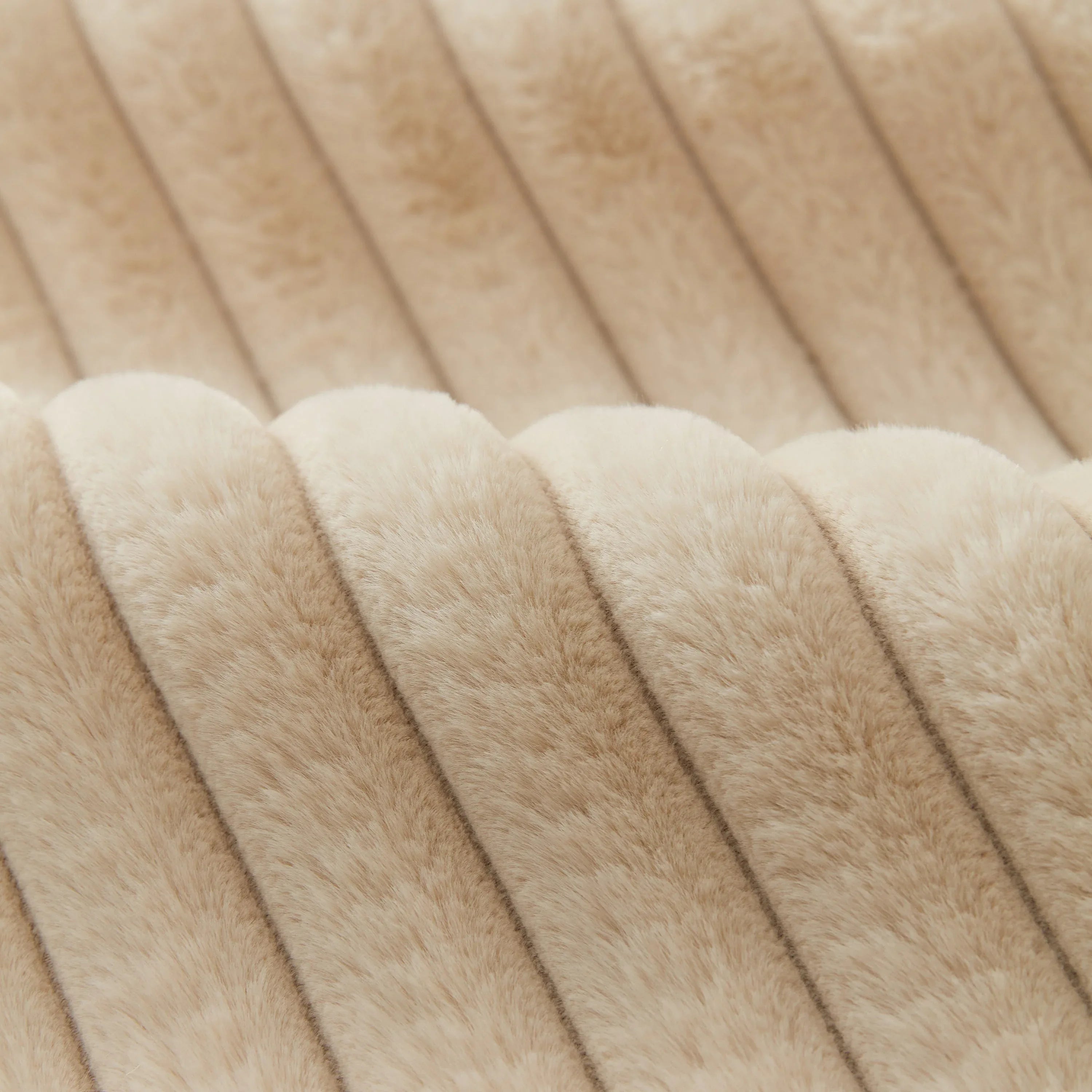 Winter Thickened Rabbit Plush Non-slip Sofa Cushion, Faux Fur Fluffy Furniture Protector - TaroTextile