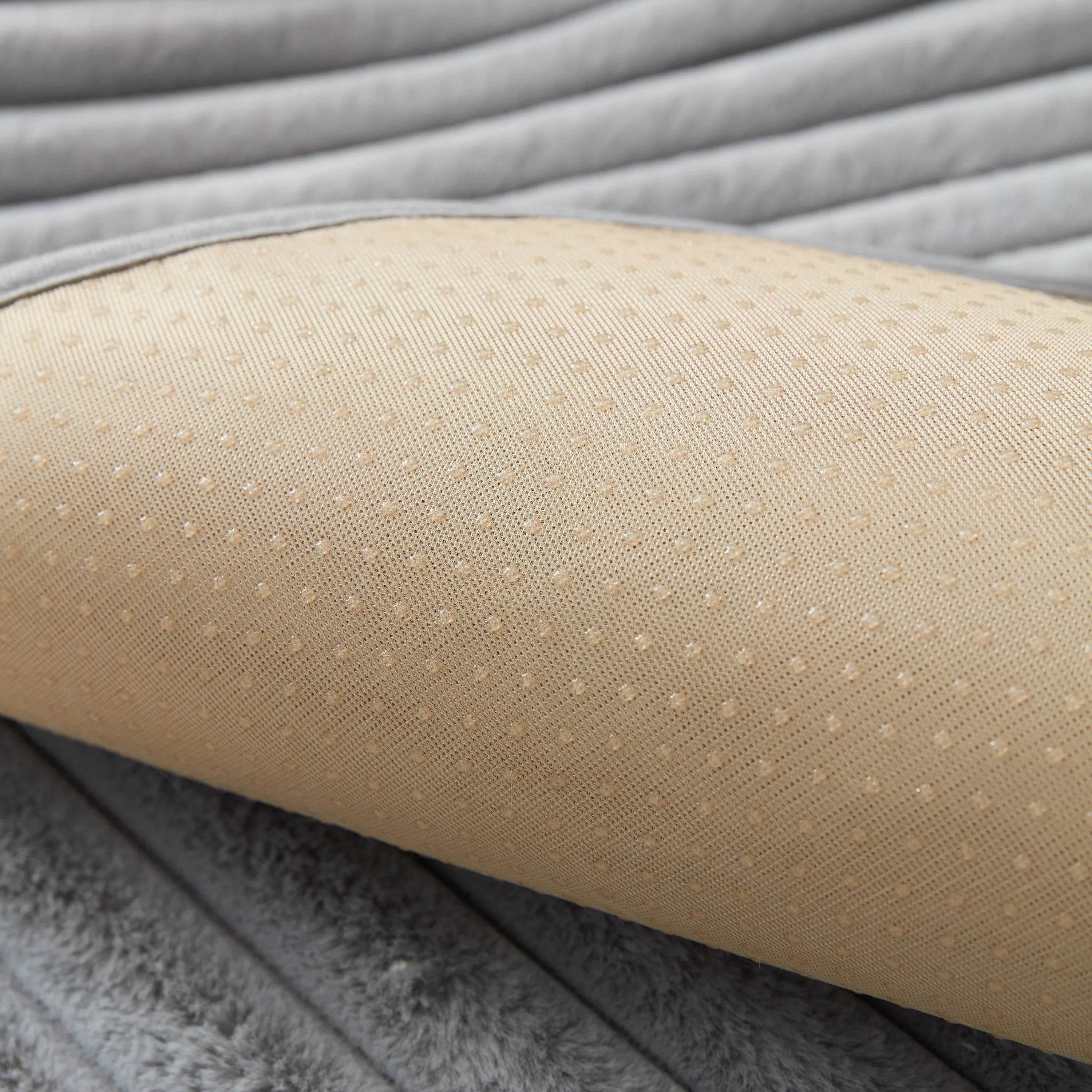 Winter Thickened Rabbit Plush Non-slip Sofa Cushion, Faux Fur Fluffy Furniture Protector - TaroTextile