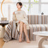 Modern Minimalist Sofa Throw Cover Cotton Knit Throws for Couch Scratch Proof Couch Cover