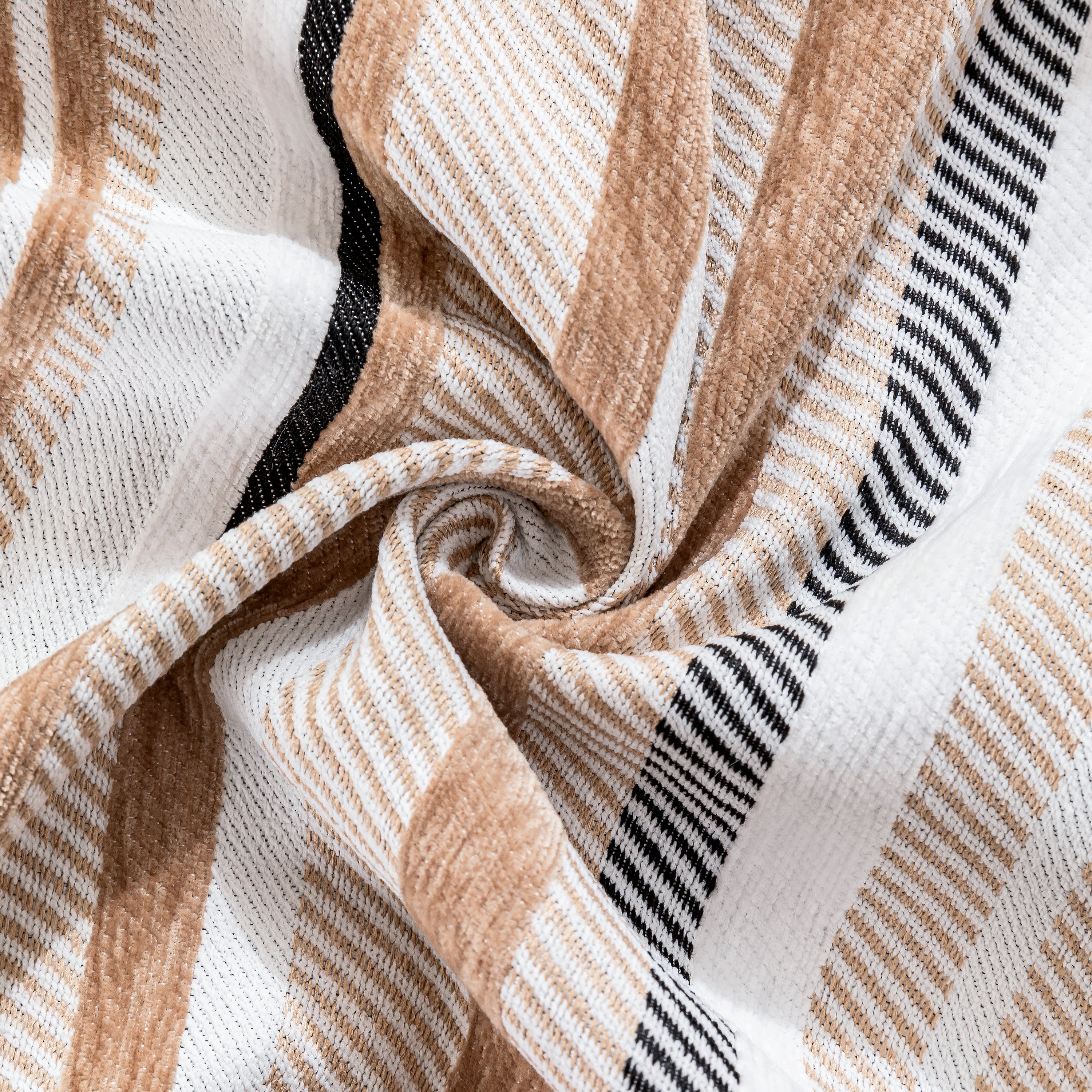 Modern Minimalist Sofa Throw Cover Cotton Knit Throws for Couch Scratch Proof Couch Cover