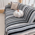 Modern Minimalist Sofa Throw Cover Cotton Knit Throws for Couch Scratch Proof Couch Cover