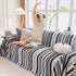 Modern Minimalist Sofa Throw Cover Cotton Knit Throws for Couch Scratch Proof Couch Cover