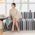 Modern Minimalist Sofa Throw Cover Cotton Knit Throws for Couch Scratch Proof Couch Cover