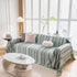 Modern Minimalist Sofa Throw Cover Cotton Knit Throws for Couch Scratch Proof Couch Cover