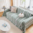 Modern Minimalist Sofa Throw Cover Cotton Knit Throws for Couch Scratch Proof Couch Cover