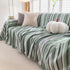 Modern Minimalist Sofa Throw Cover Cotton Knit Throws for Couch Scratch Proof Couch Cover