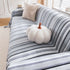 Modern Minimalist Sofa Throw Cover Cotton Knit Throws for Couch Scratch Proof Couch Cover