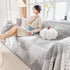 Chenille Geometric Patterned Sofa Throw, Couch Covers for Sectionals for Pets, Throw Cover for Couch