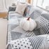 Chenille Geometric Patterned Sofa Throw, Couch Covers for Sectionals for Pets, Throw Cover for Couch